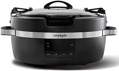 Crock-Pot Thermoshield 6 Quart Slow Cooker with Carry Handles Signature C211