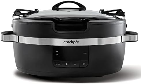 Crock-Pot Thermoshield 6 Quart Slow Cooker with Carry Handles Signature C211