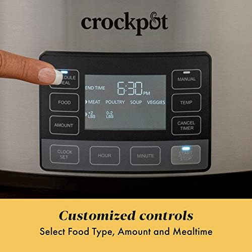 Crock-Pot MyTime 6 Quart Programmable Slow Cooker Select C231