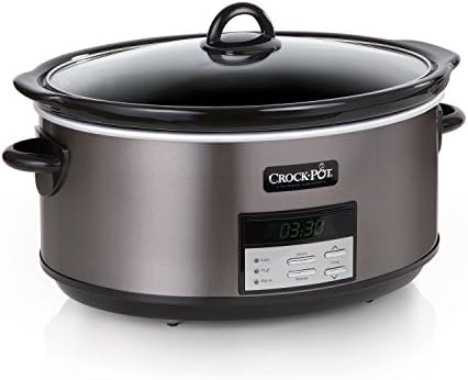 Crock-Pot 8 Quart Programmable Slow Cooker with Auto Warm Original C276