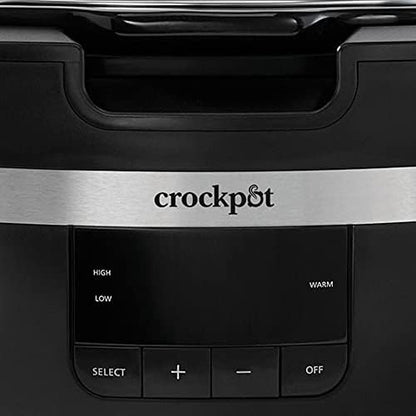 Crock-Pot Thermoshield 6 Quart Slow Cooker with Carry Handles Signature C211
