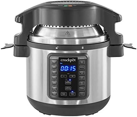 Crock-Pot Express Crisp 8 Quart 10-in-1 Pressure Cooker Prime C290
