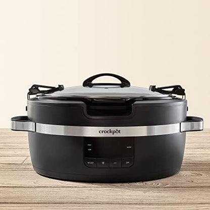 Crock-Pot Thermoshield 6 Quart Slow Cooker with Carry Handles Signature C211