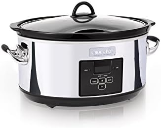 Crock-Pot 7 Quart Programmable Slow Cooker – Polished Platinum Plus C271