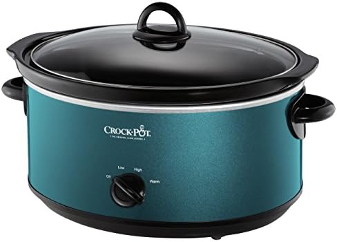 Crock-Pot 7 Quart Manual Slow Cooker – Turquoise Prime C282