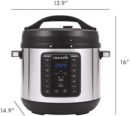 Crock-Pot 8 Quart Express Crock Multi-Use Pressure Cooker Reserve C246
