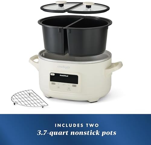 Crock-Pot MultiMeal Multicooker with Programmable Slow Cooker Fresh C244