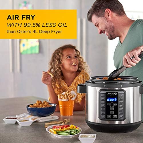 Crock-Pot Express Crisp 8 Quart 10-in-1 Pressure Cooker Prime C290