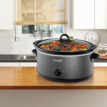 Crock-Pot 7 Quart Slow Cooker – Charcoal Choice C270