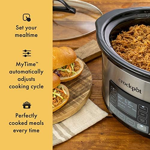 Crock-Pot MyTime 6 Quart Programmable Slow Cooker Select C231
