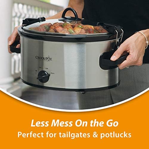 Crock-Pot Cook & Carry 6 Quart Portable Slow Cooker Daily C265