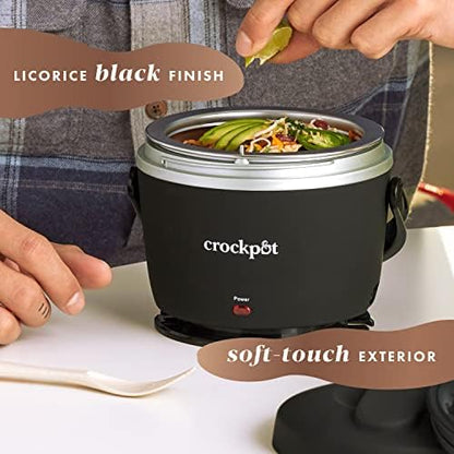 Crock-Pot Electric Lunch Box Food Warmer 20oz – Black Fresh C291