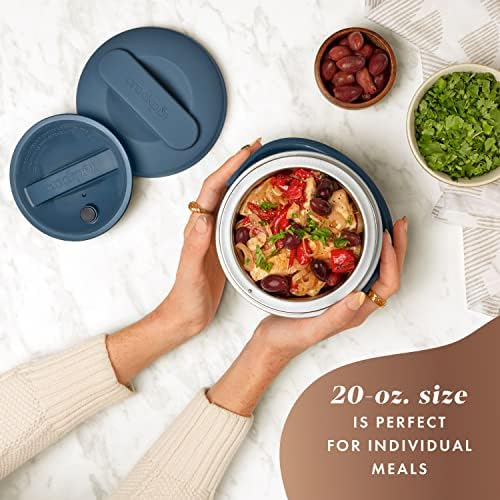 Crock-Pot Electric Lunch Box Food Warmer 20oz – Faded Blue Choice C229