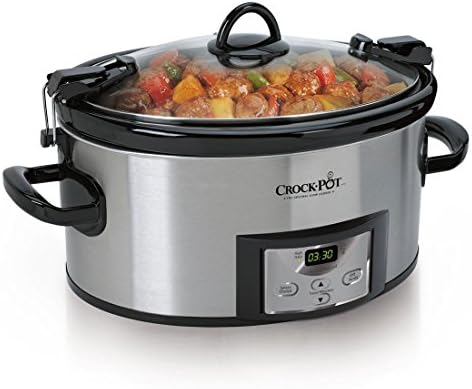 Crock-Pot Cook & Carry 6 Quart Programmable Slow Cooker Reserve C236