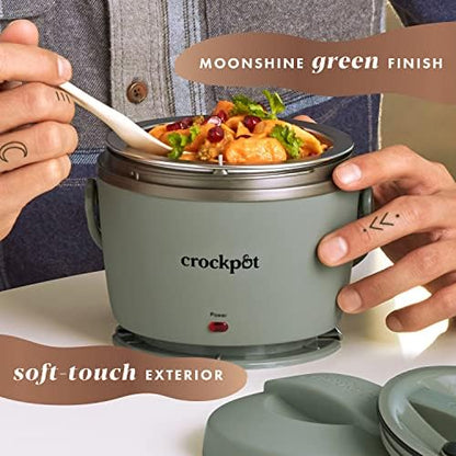 Crock-Pot Portable Electric Lunch Box Food Warmer – Green Choice C214