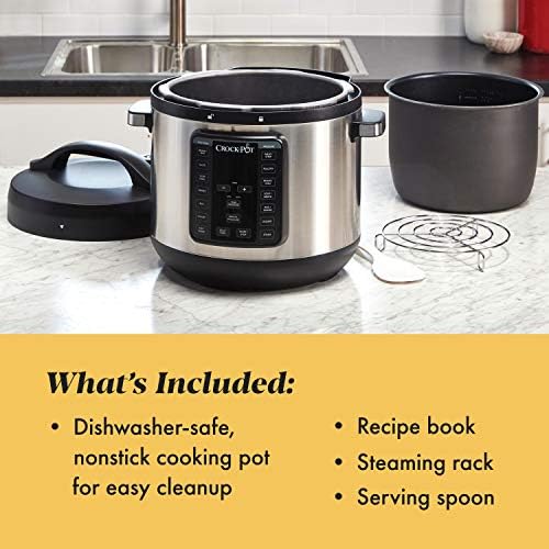 Crock-Pot 8 Quart Express Crock Multi-Use Pressure Cooker Reserve C246