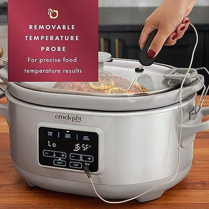 Crock-Pot 7 Quart Programmable Cook & Carry Slow Cooker Signature C250