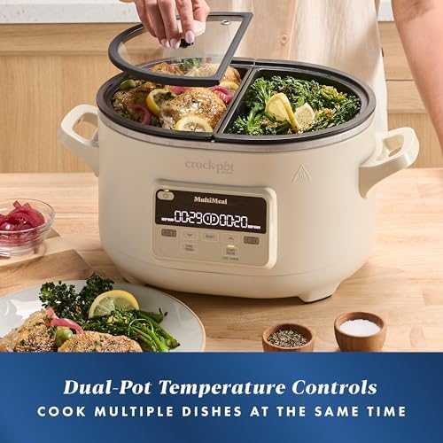 Crock-Pot MultiMeal Multicooker with Programmable Slow Cooker Fresh C244