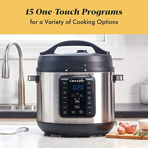 Crock-Pot 8 Quart Express Crock Multi-Use Pressure Cooker Reserve C246