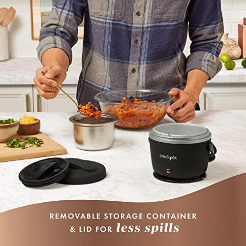 Crock-Pot Electric Lunch Box Food Warmer 20oz – Black Fresh C291