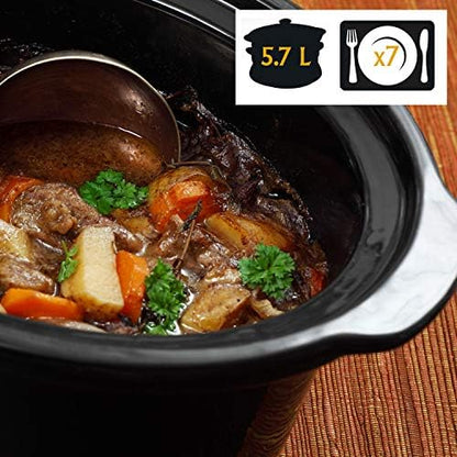 Crock-Pot Cook & Carry 6 Quart Portable Slow Cooker Daily C265