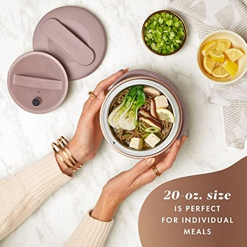 Crock-Pot Electric Lunch Box Food Warmer 20oz – Blush Pink Reserve C231