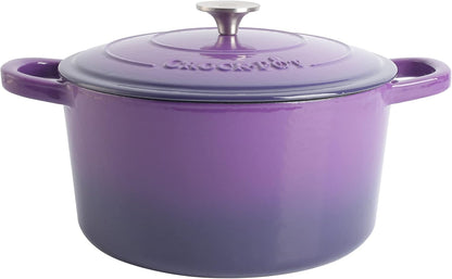 Crock-Pot 3 Quart Enameled Cast Iron Dutch Oven – Aqua Plus C249