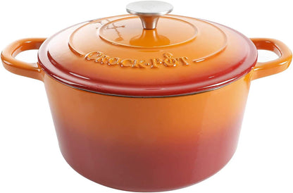 Crock-Pot 3 Quart Enameled Cast Iron Dutch Oven – Aqua Plus C249