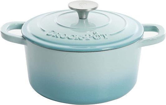 Crock-Pot 3 Quart Enameled Cast Iron Dutch Oven – Aqua Plus C249