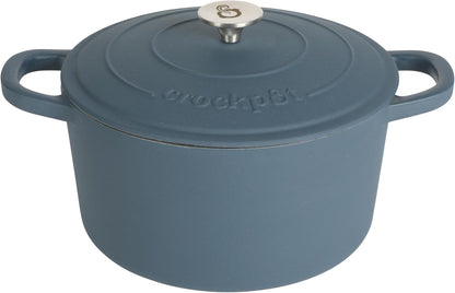 Crock-Pot 3 Quart Enameled Cast Iron Dutch Oven – Aqua Plus C249