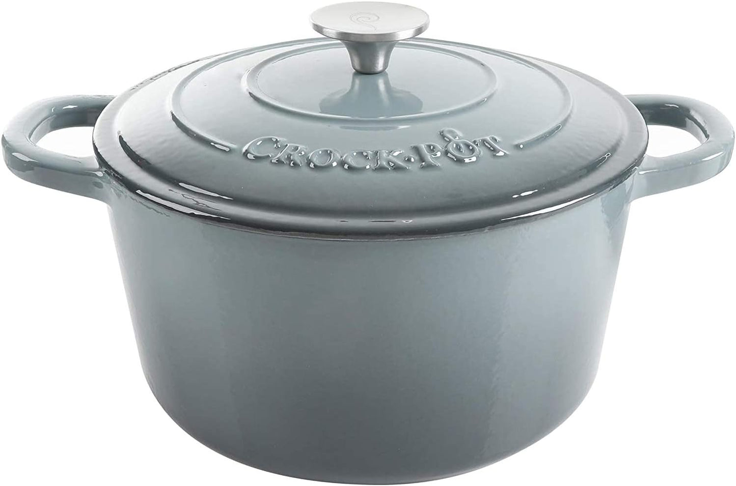 Crock-Pot 3 Quart Enameled Cast Iron Dutch Oven – Aqua Plus C249