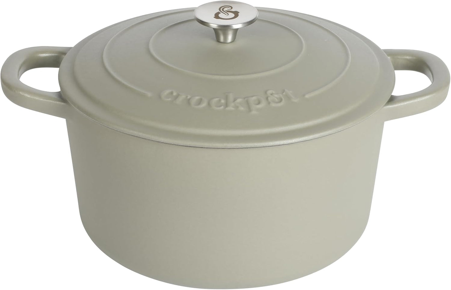 Crock-Pot 3 Quart Enameled Cast Iron Dutch Oven – Aqua Plus C249
