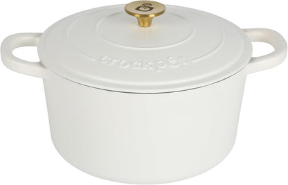 Crock-Pot 3 Quart Enameled Cast Iron Dutch Oven – Aqua Plus C249