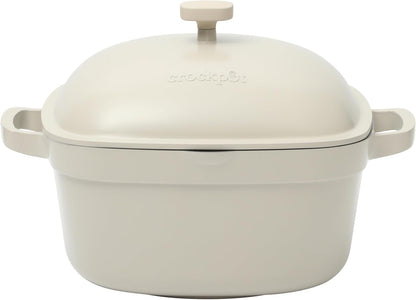 Crock-Pot 3 Quart Enameled Cast Iron Dutch Oven – Aqua Plus C249