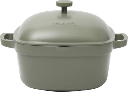 Crock-Pot 3 Quart Enameled Cast Iron Dutch Oven – Aqua Plus C249