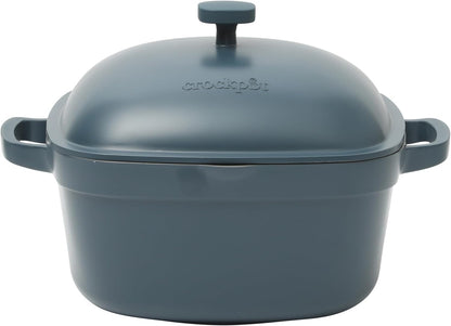 Crock-Pot 3 Quart Enameled Cast Iron Dutch Oven – Aqua Plus C249